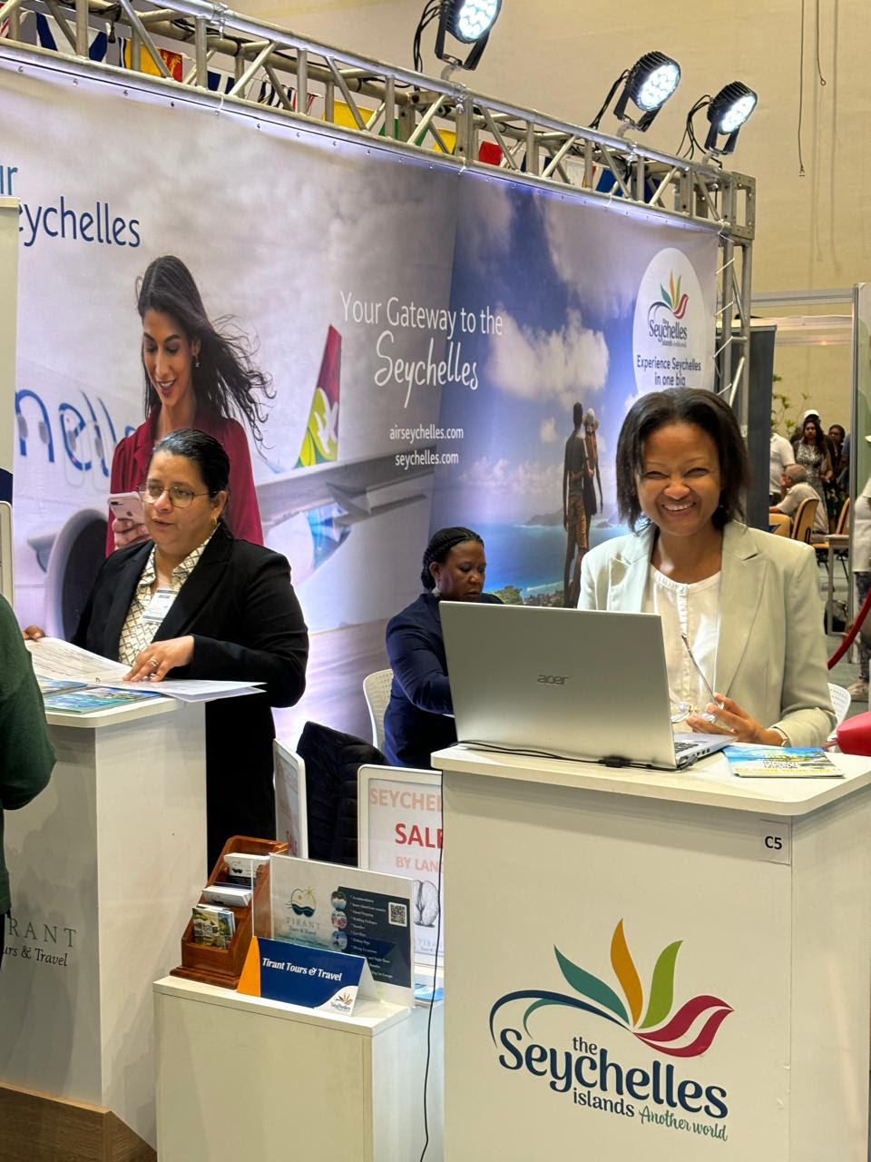 Les Seychelles brillent à la 10ème édition du « Salon du Prêt à Partir » à  Maurice